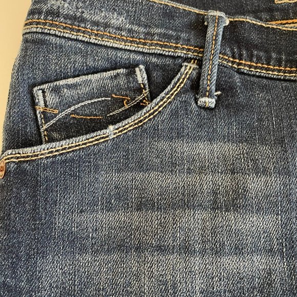 Abercrombie & Fitch Girls Stretch Denim Jean Skirt Size 14 - Picture 7 of 11